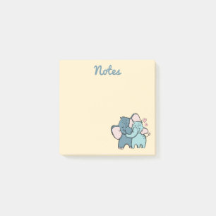 Elephant Love Post-It Notes
