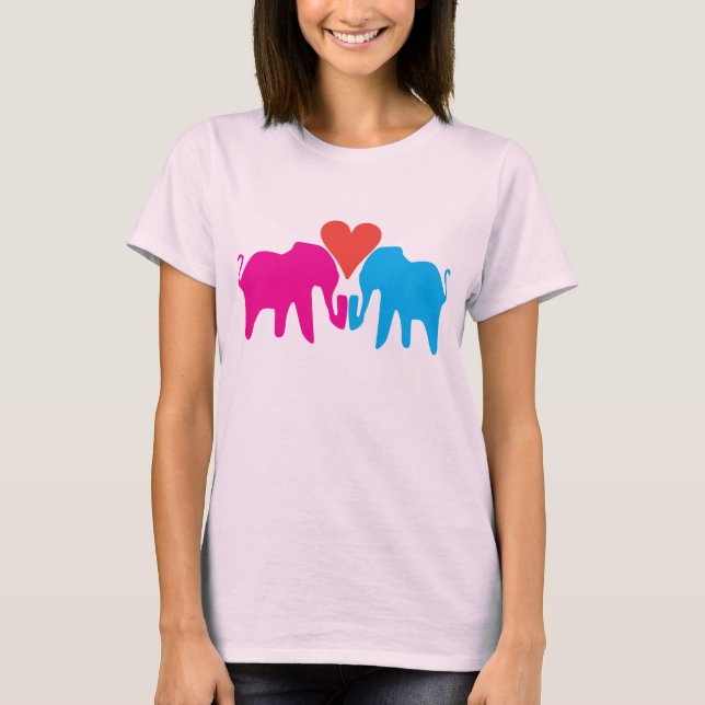 Elephant Love T-Shirt (Front)