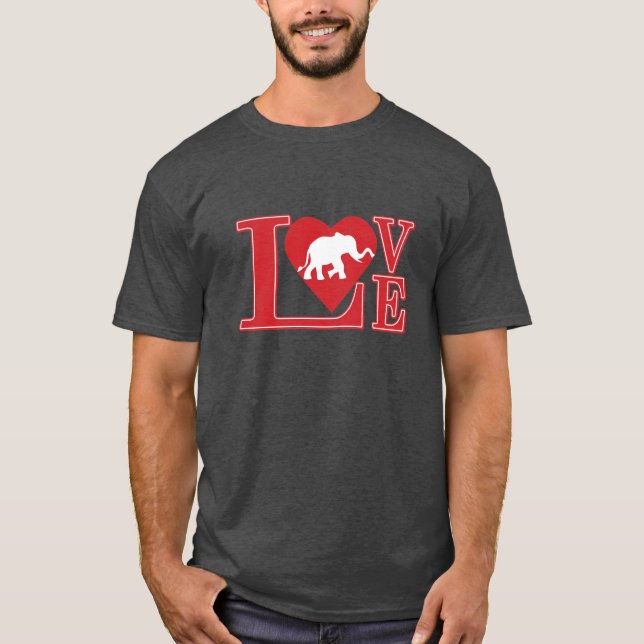 Elephant Love T-Shirt (Front)
