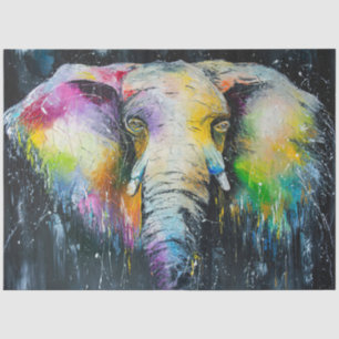 Elephant Lover The Elephant Watercolor Tissue Paper