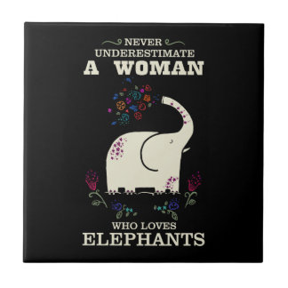 Elephant Lovers Tile