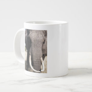 Elephant (Loxodonta africana), Abu Camp 3 Large Coffee Mug