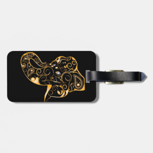 Elephant Luggage Tag