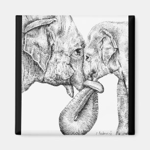 Elephant Magnet