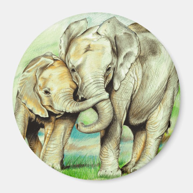 Elephant Magnet (Front)