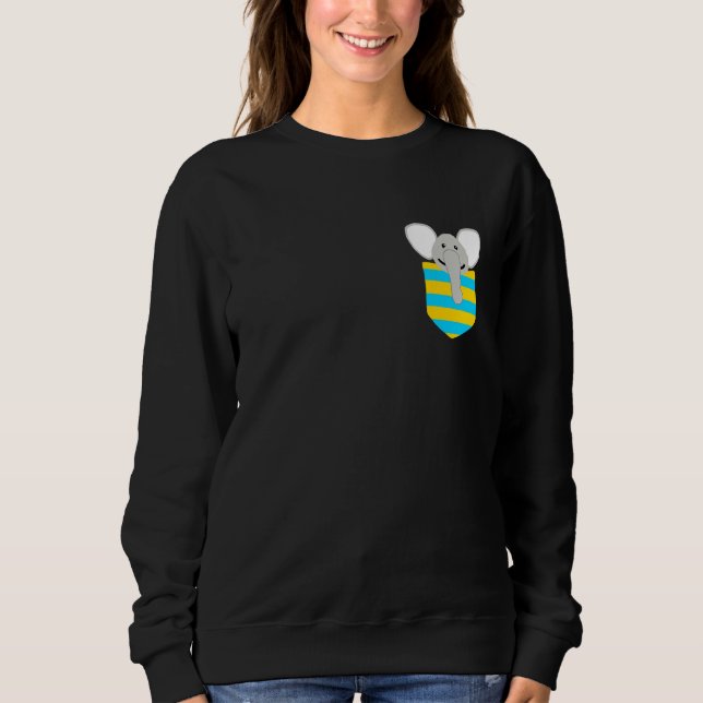 Elephant Mammoth Friends - Men Women And Children Sweatshirt (Front)
