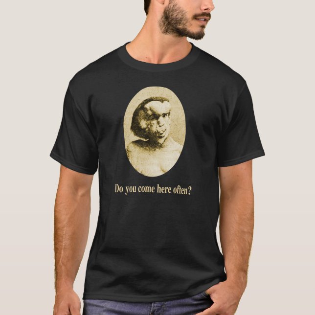 Elephant Man Pick-up Line Tee (Front)