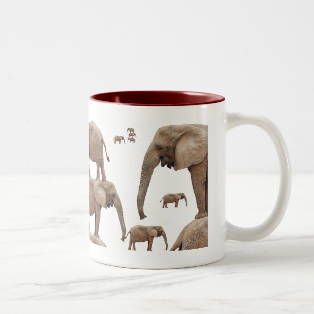 Elephant Meeting Mug (Right)