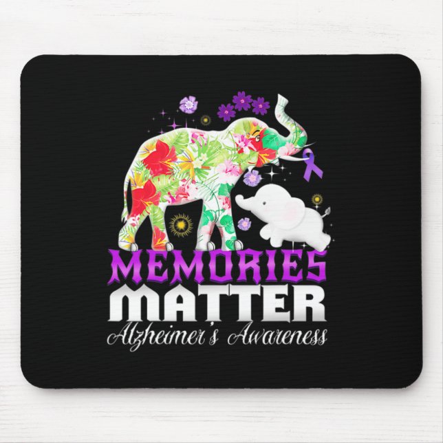 Elephant Memories Problem Heimerheimer Heimerheime Mouse Pad (Front)