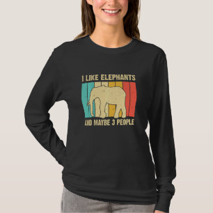 Elephant Men Women Boys Girls Elephant T-Shirt