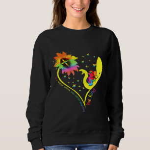 Elephant Mum Autism Child Awareness Choose To Be K Sweatshirt
