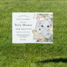 Elephant Mum Baby Shower Welcome to Drive By