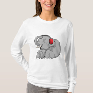 Elephant Music Headphone T-Shirt