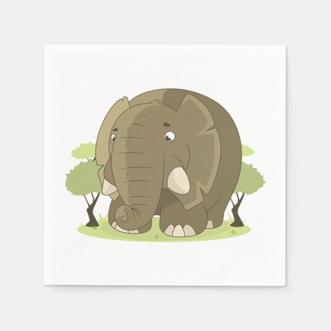 Elephant Napkin (Front)