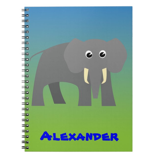 Elephant notebook (Front)