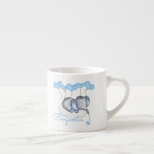 Elephant on Cloud - Boys Personalized First Mug