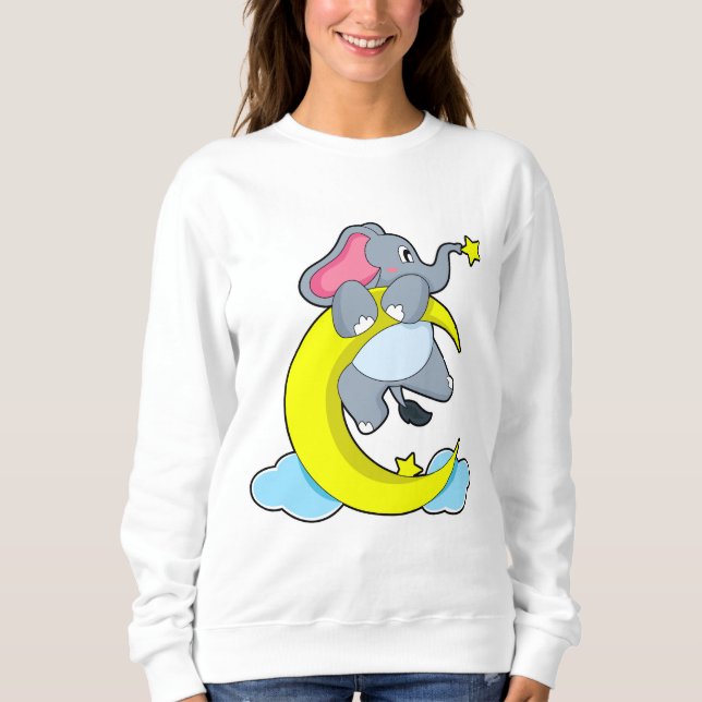 Elephant on Clouds Sweatshirt (Front)