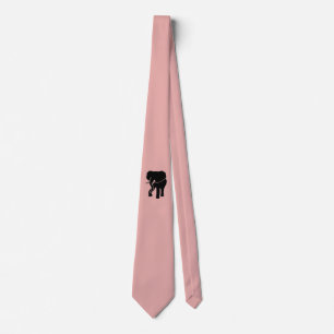 Elephant on Rose Coloured Tie