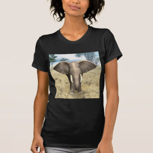 Elephant on the Savanna T-Shirt