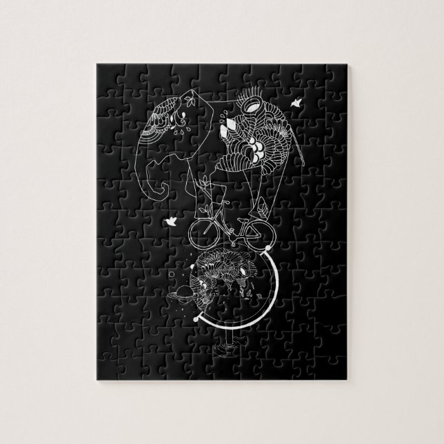 Elephant onTour Jigsaw Puzzle (Vertical)