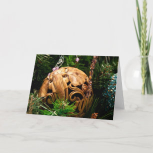 Elephant Ornament Holiday Card