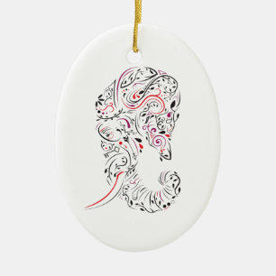 elephant ornate ceramic tree decoration