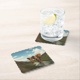 Elephant Paper Coaster
