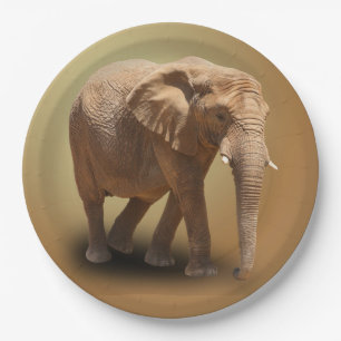 ELEPHANT PAPER PLATE