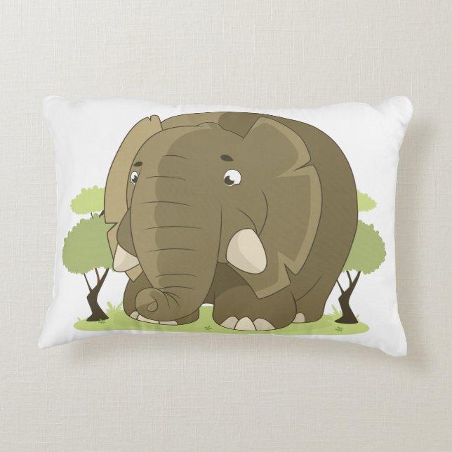 Elephant Pillow (Back)