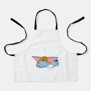 Elephant Pilot Pilot hat Apron