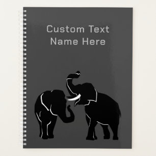 Elephant Planner with Custom Text and Colours