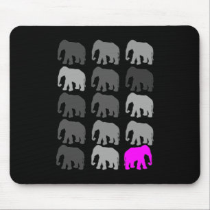 Elephant PopArt Gifts Mouse Pad