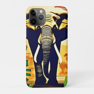 Elephant Portrait Jungle View Case-Mate iPhone Case