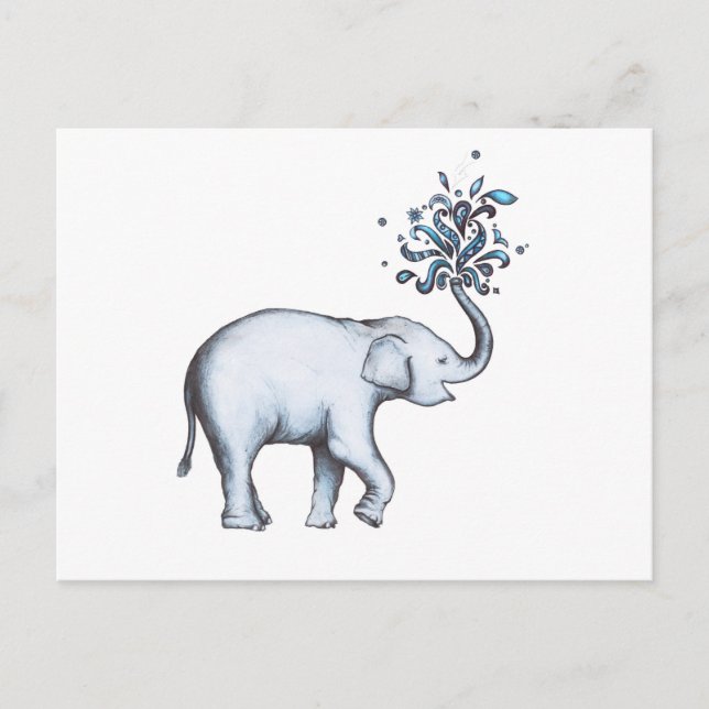 Elephant (postcard) postcard (Front)