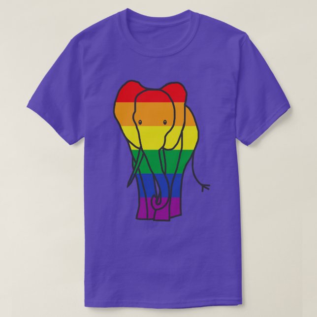 Elephant Pride T-Shirt (Design Front)