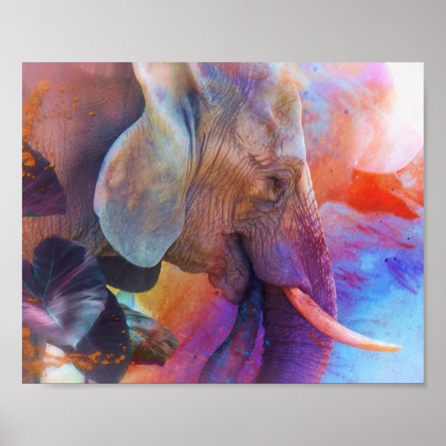 ELEPHANT REMEMBERING SACRED WATERS POSTER (Front)