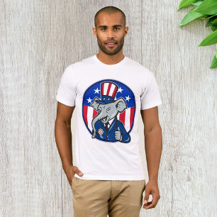 Elephant Republican Mens T-Shirt