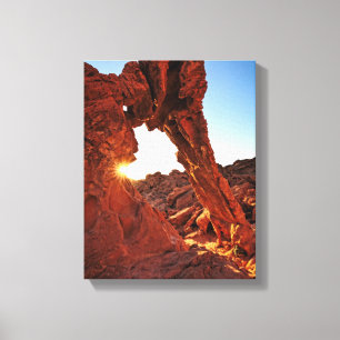 Elephant Rock in the Valley of Fire Canvas Print