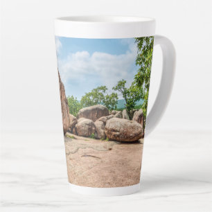 Elephant Rocks State Park Latte Mug
