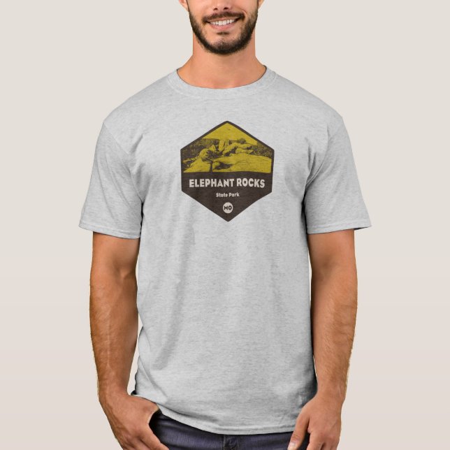 Elephant Rocks State Park Missouri T-Shirt (Front)