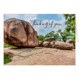 Elephant Rocks State Park Thinking of You Card