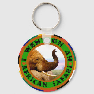 Elephant scent safari  key ring