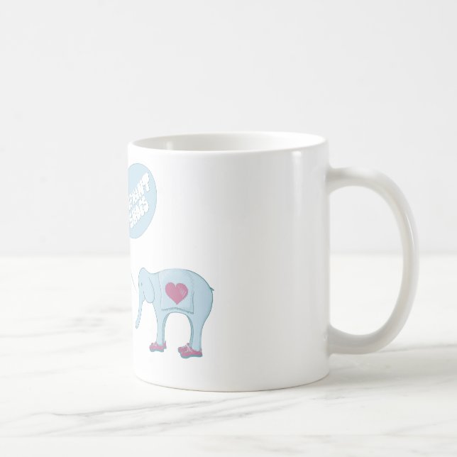 Elephant Shoes Mug (Right)