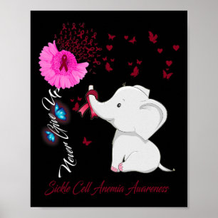 Elephant Sickle Cell Anaemia Awareness Poster