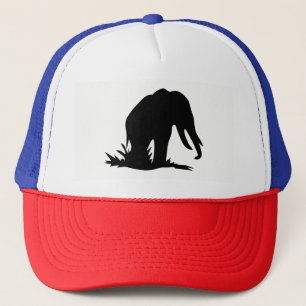 Elephant Silhouette Trucker Hat