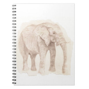 Elephant Sketch Art Notebook