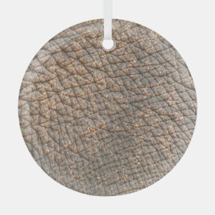 Elephant Skin: Abstract Texture Background Glass Tree Decoration