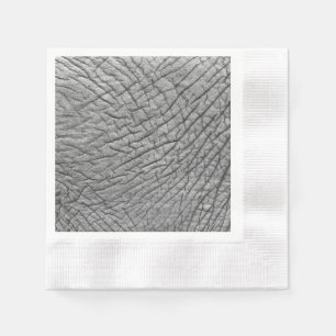 Elephant skin napkin