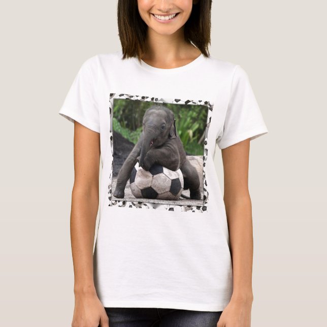 Elephant Soccer T-Shirt (Front)