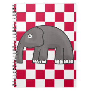 elephant spiral notebook